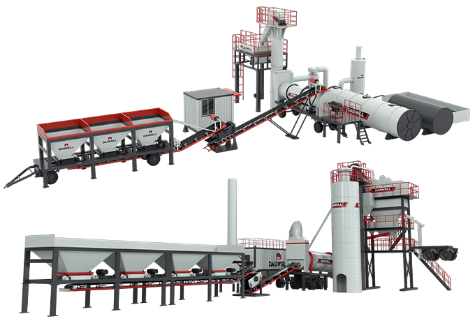 Asphalt factory