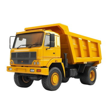 wheel dump truck